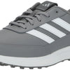 adidas Mens S2G Spikeless Leather 24 Golf Shoes Grey Three/Footwear White/Grey Five 12