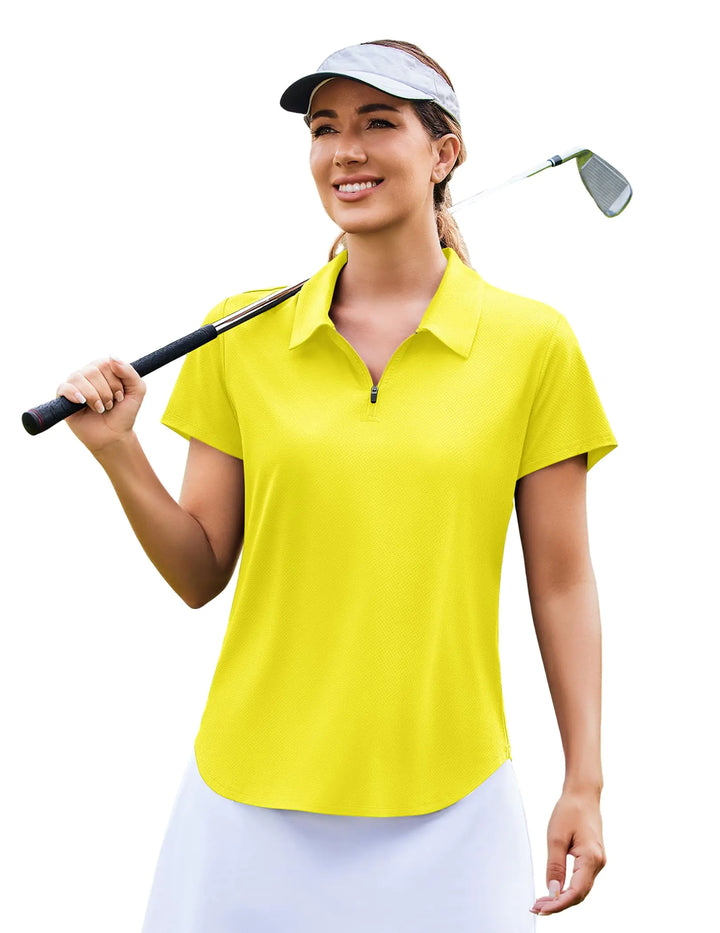 SUNVEIL Women's UPF 50+ Quick Dry Polo Shirt / Large