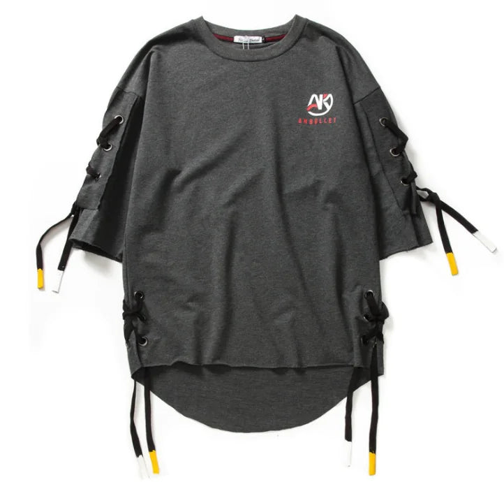 Hip Hop Men's Short Sleeve T-Shirts (5-Point Sleeve)