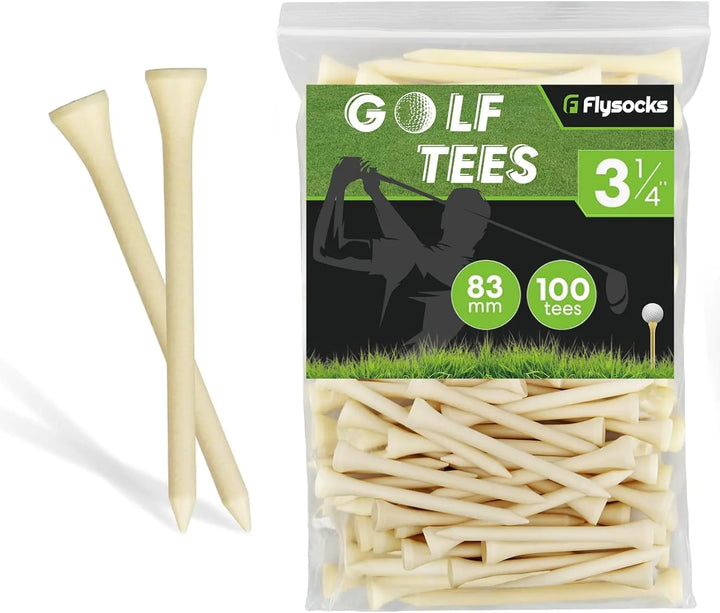 EcoPro Bamboo Golf Tees 100-Pack 3 1/4 Inch