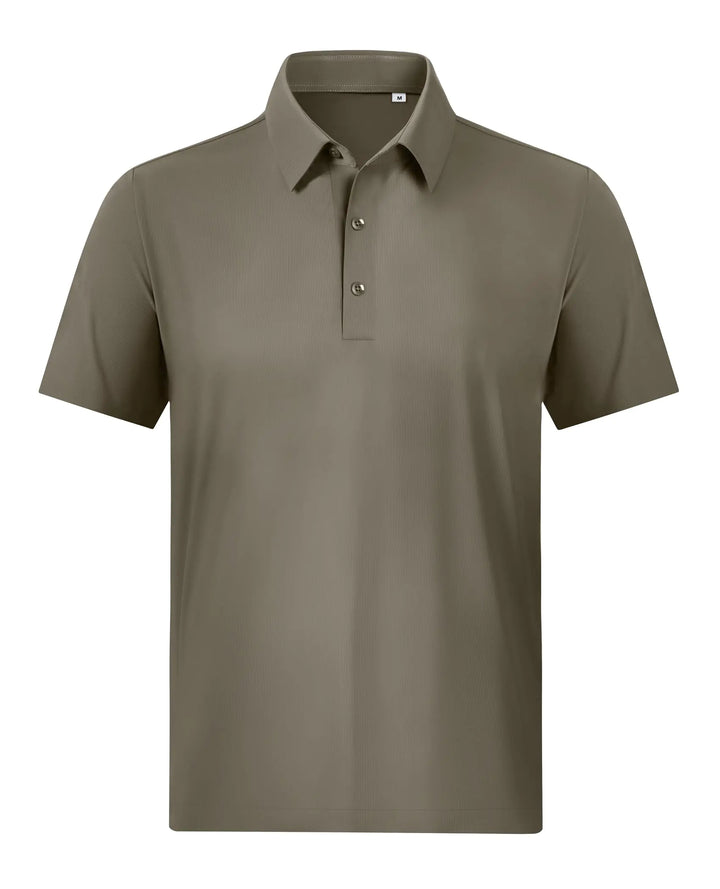 Lion Nardo Flex-Fit Golf Polo - Khaki / Medium