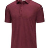 MAGCOMSEN Men's Quick Dry Golf Polo in Wine Red / X-Large