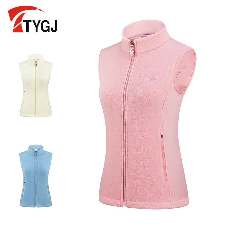 Women's Golf Vest for Autumn and Winter Outdoor Wear