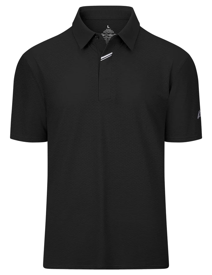 Men's Solid Stretch Golf Polo / X-Large