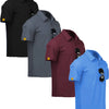 Polo Pro 4-Pack Men's Moisture-Wicking Shirts - Assorted Colors / X-Large