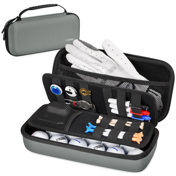 YOREPEK Golf Essentials Organizer with Glove Shaper and Accessories Case