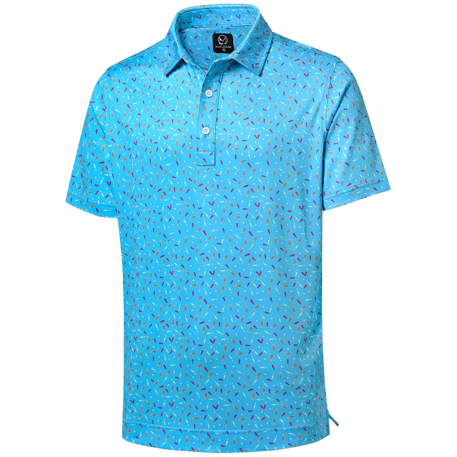 Men's Classic Fit Golf Polo Shirt / Medium