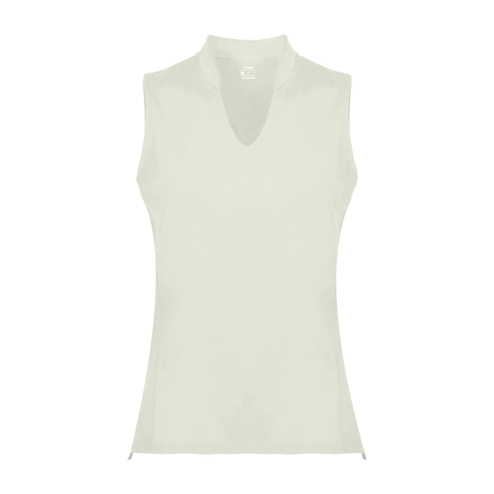 Women's V-Neck Sleeveless Golf Polo - Quick Dry & Breathable / Large