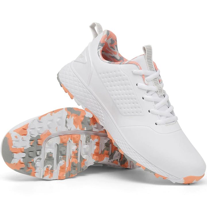 FLEXCORE Women's Waterproof Golf Sneakers Sizes 9.5