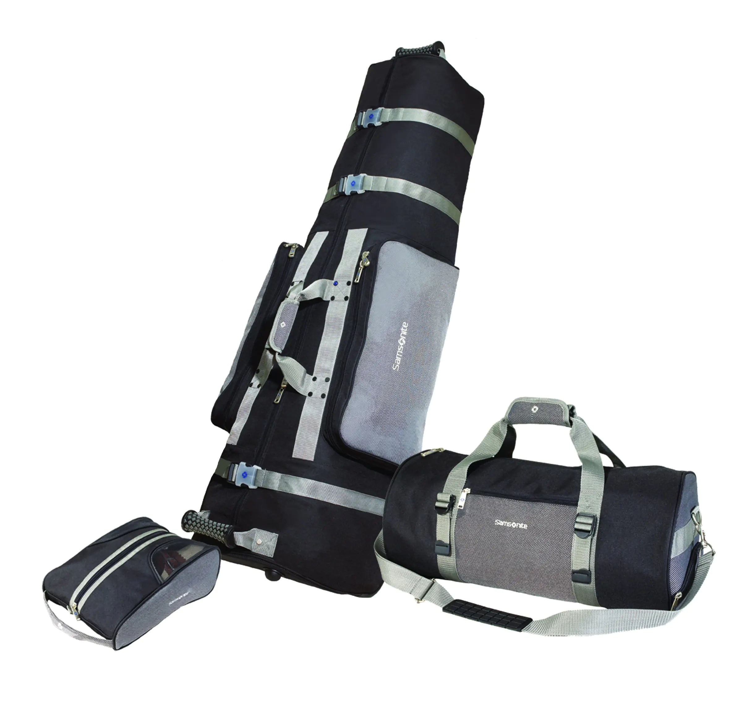 Samsonite Golf Pro Travel Trio - Wheeling Cover & Bags