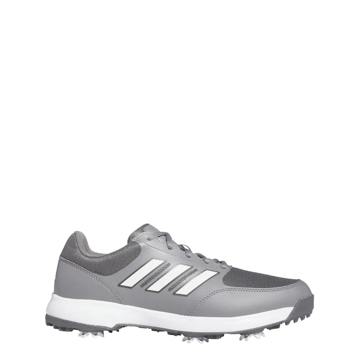 adidas Mens Tech Response 3.0 Golf Shoes Grey Four/Footwear White/Grey Three 8.5 Wide