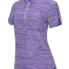 Viracy Women's UV Protected Zip Golf Polo / Large