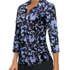 LURANEE Women's 3/4 Sleeve Quick-Dry Polo / Small