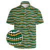 Irish Green Clover Golf Polo for Men / 4X-Large