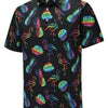 Neon Flamingo Performance Golf Polo /  Large