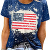 2023 Women's Independence Day Flag Print T-Shirt