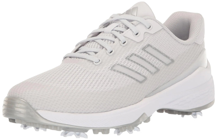 adidas Mens ZG23 Vent Golf Shoes Dash Grey/Footwear White/Silver Metallic 7