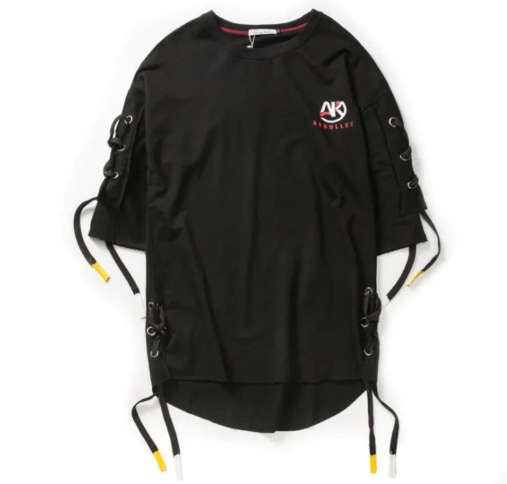 Hip Hop Men's Short Sleeve T-Shirts (5-Point Sleeve)