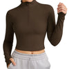 QUEENIEKE Women's Zip-Up BBL Workout Top / Small