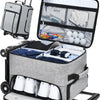 CAB55 Mobile Golf Gear Chest with Dual-Shoe Ventilation Compartment (Gray)