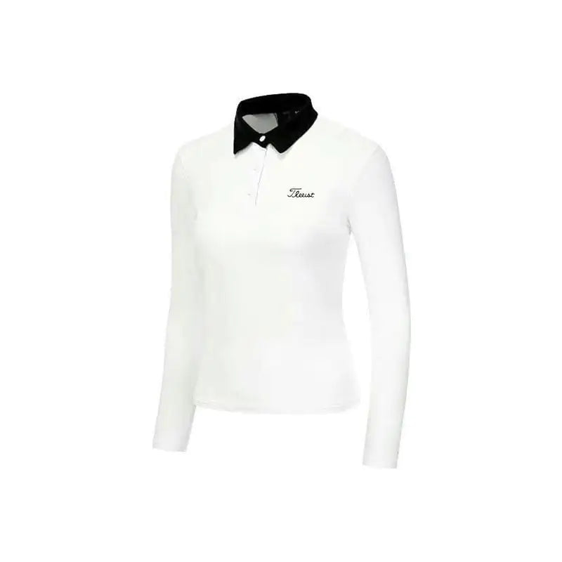 Women's Long Sleeve Golf Top for Outdoor Activities