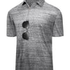 Hodaweisolp Men's Quick-Dry Athletic Golf Polo - Grey Light / X-Large