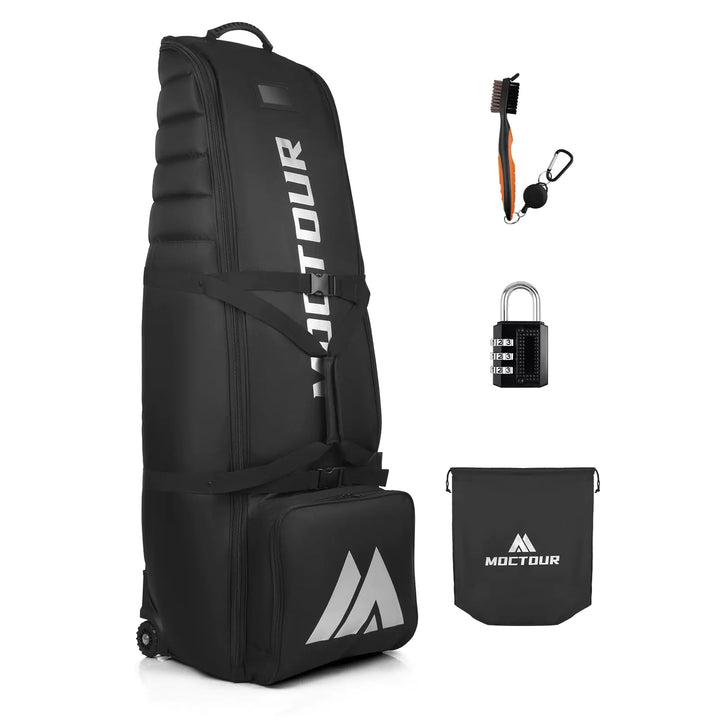 MOCTOUR Deluxe Golf Travel Case with Wheels