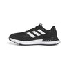adidas Womens S2G Spikeless 24 Golf Shoes Core Black/Footwear White/Silver Metallic / 6.5