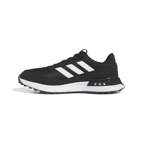 adidas Womens S2G Spikeless 24 Golf Shoes Core Black/Footwear White/Silver Metallic / 6.5