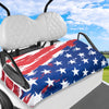 All-Weather Golf Cart Seat Towel - Microfiber USA Flag Design